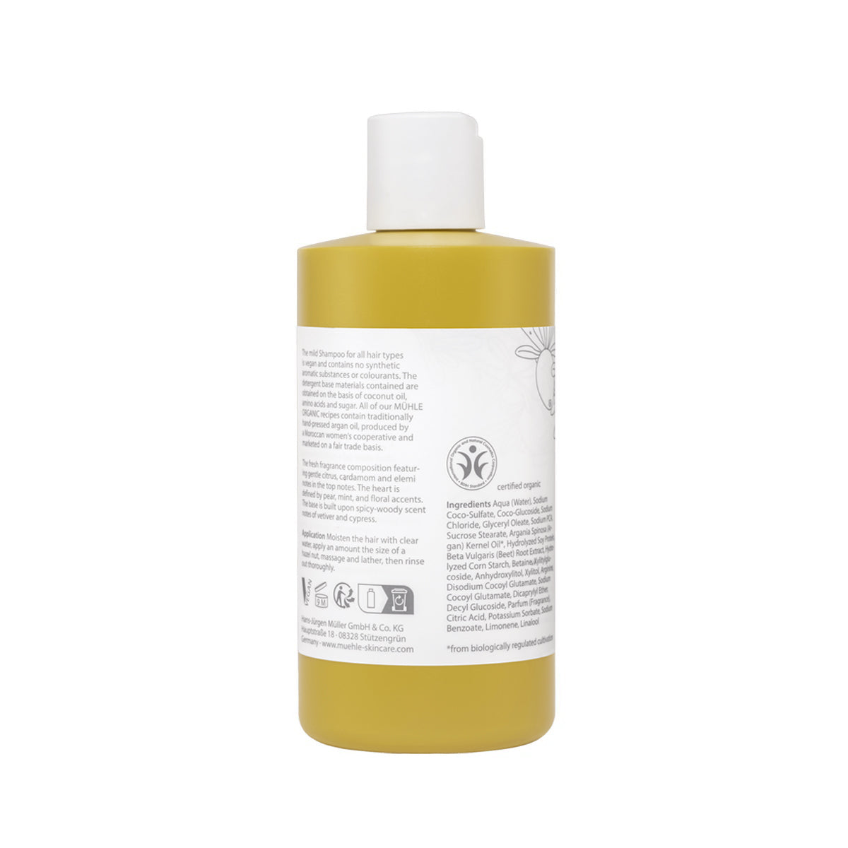 MÜHLE ORGANIC Hair Shampoo (300ml)