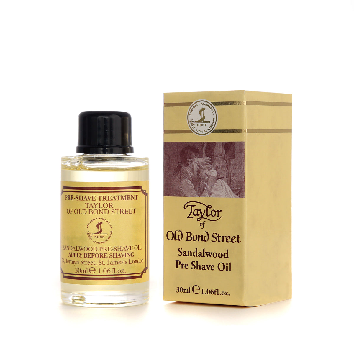 Taylor of Old Bond Street Sandalwood Pre Shave Oil 30ml