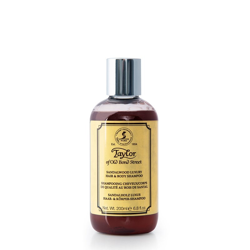 Taylor of Old Bond Street Sandalwood Hair and Body Shampoo (200ml)