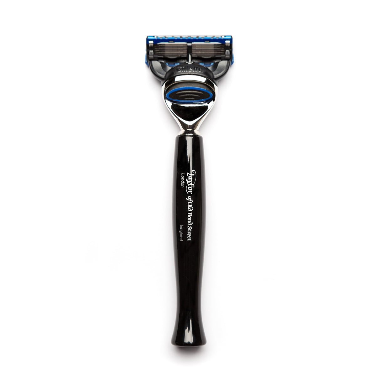 Taylor of Old Bond Street No. 74 Fusion Razor with Black Handle