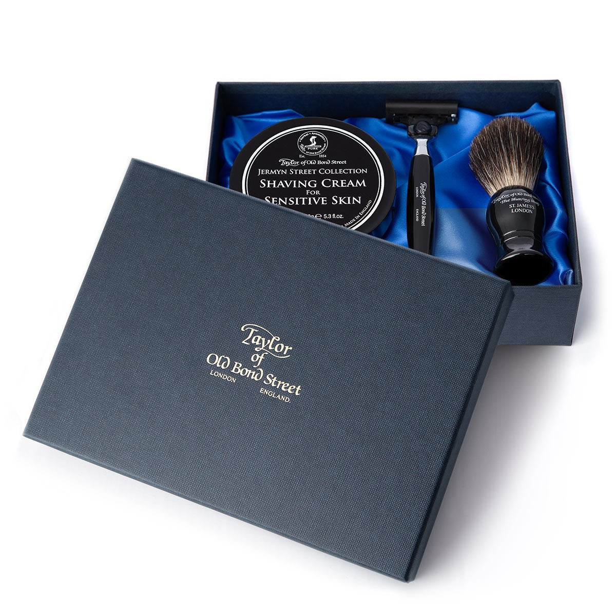 J20208 No 74 Jermyn St Collection Satin Lined Gift Box Pure Badger 2 2023