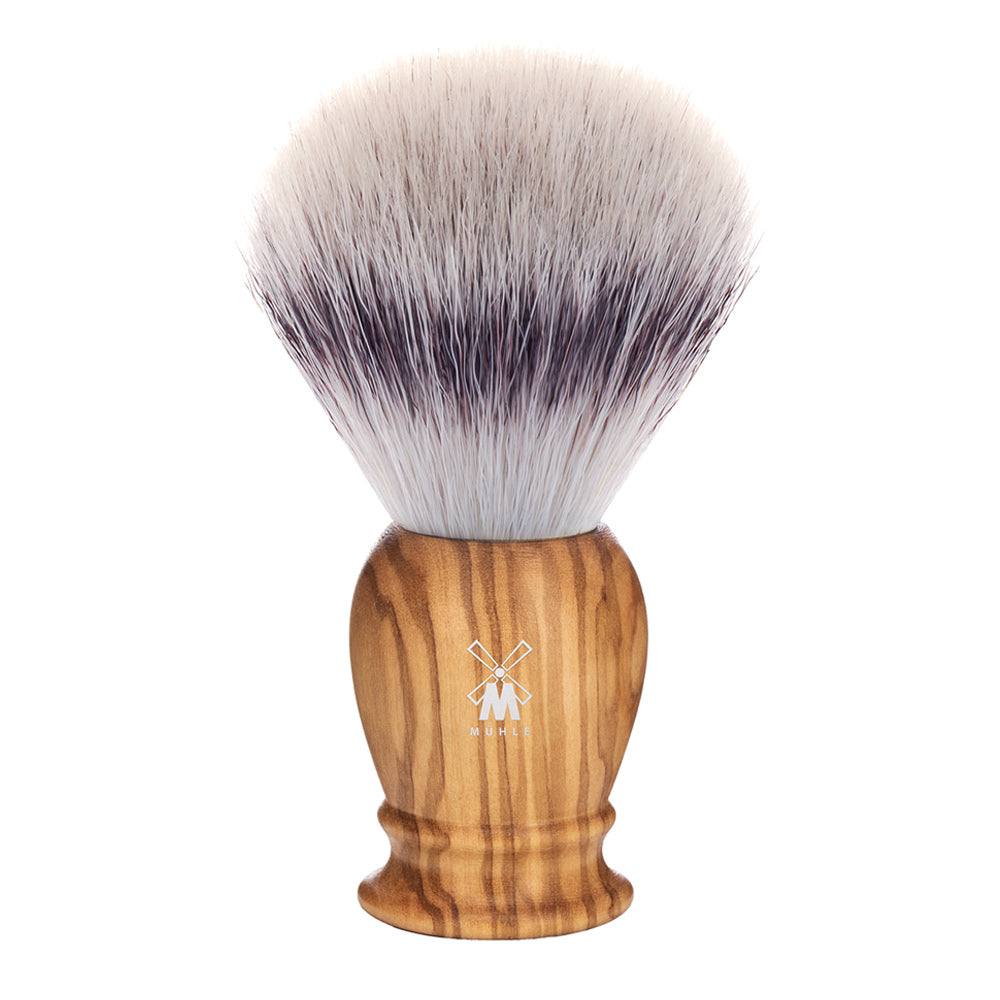 MÜHLE CLASSIC Olive Wood Silvertip Fibre Shaving Brush - Extra Large