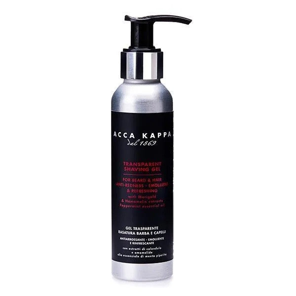 ACCA KAPPA Barber Shop Collection Transparent Shaving Gel, 125ml