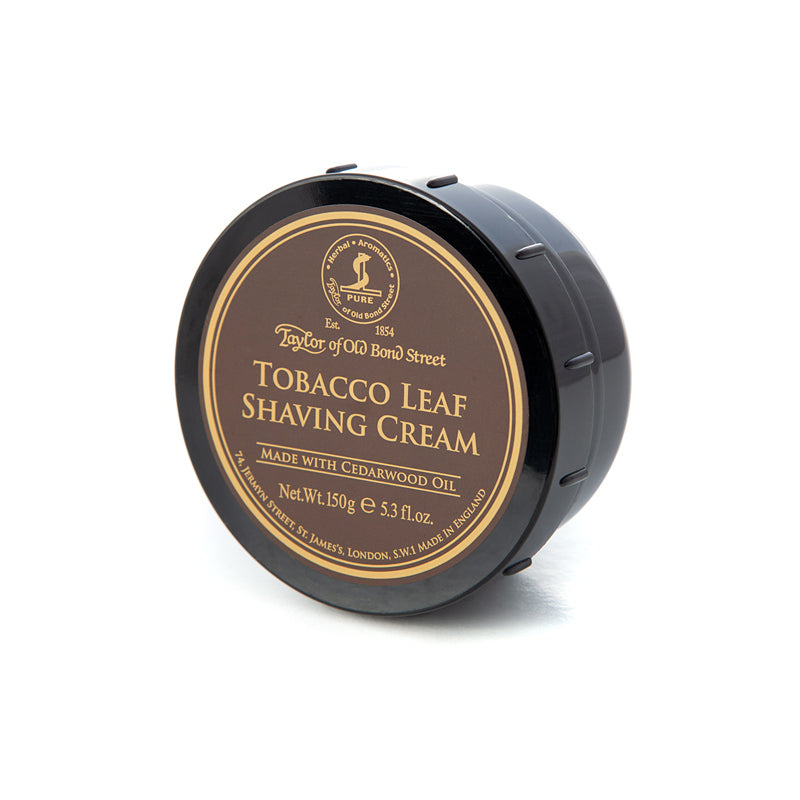 Taylor of Old Bond Street Tobacco Leaf Shaving Cream Bowl (150g)