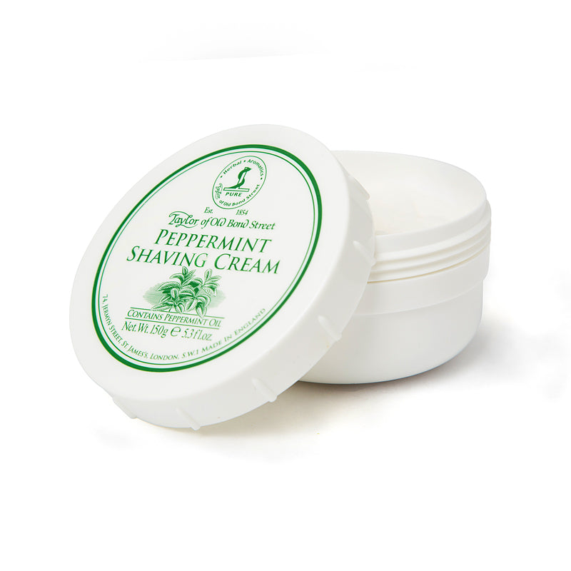 Peppermint Shaving Cream Bowl 150g