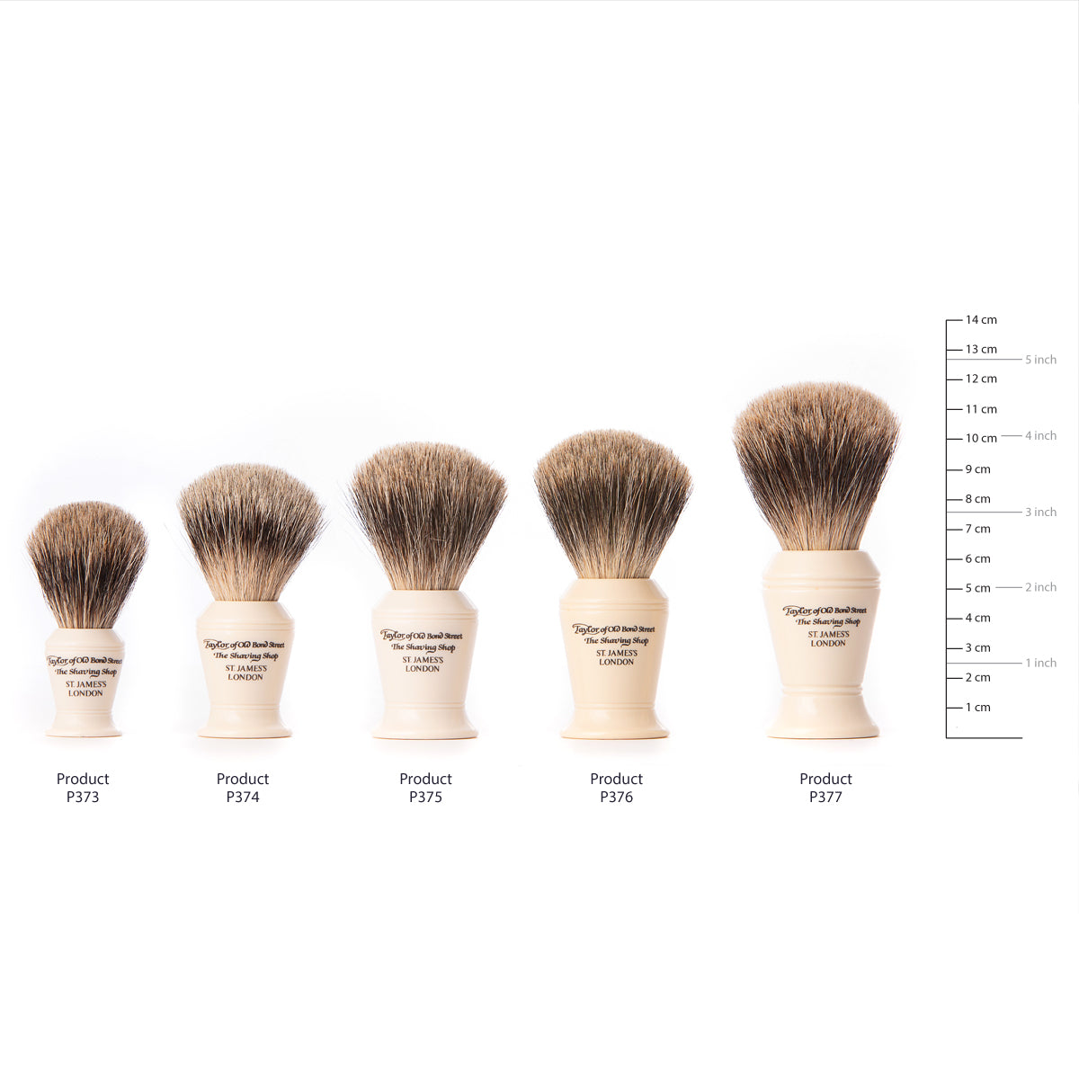 Taylor of Old Bond Street Vase Pure Badger Shaving Brushes