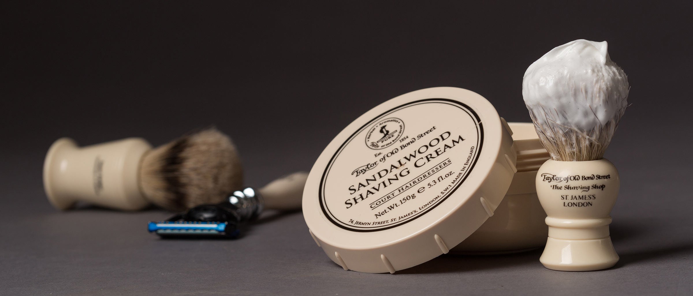 Taylor of Old Bond Street shaving accessories