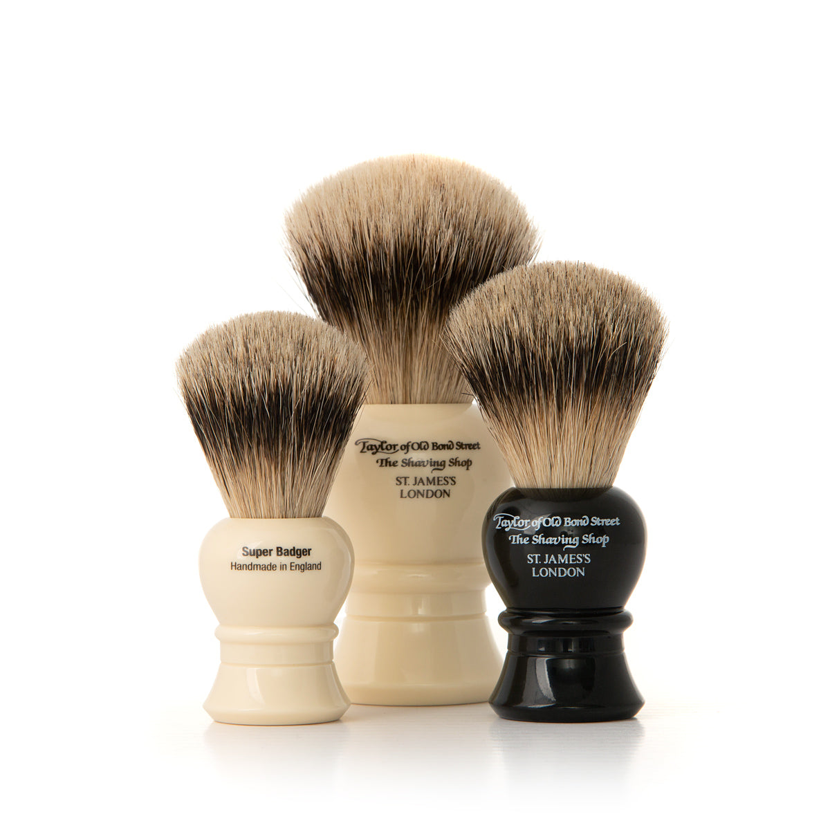 Taylor of Old Bond Street Traditional Super Badger Shaving Brushes