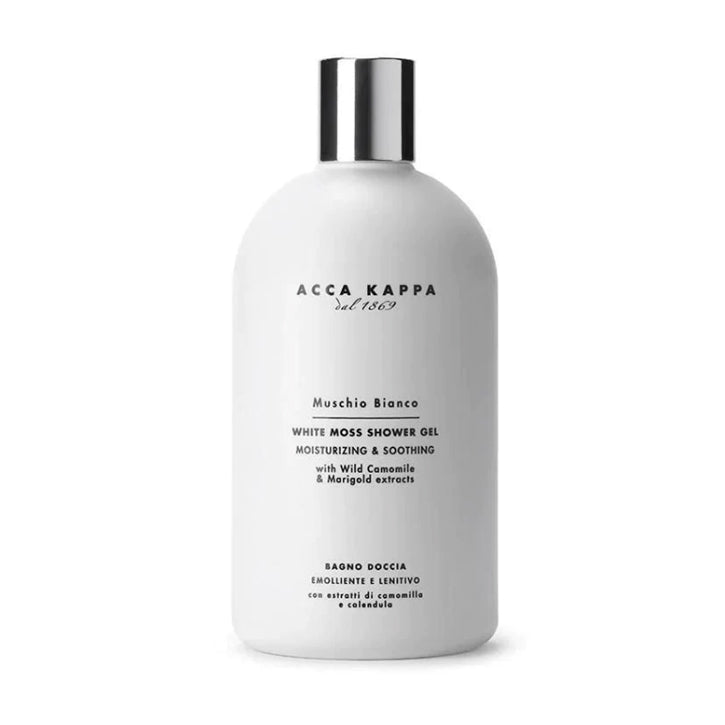 ACCA KAPPA White Moss Bath & Shower Gel (500ml)