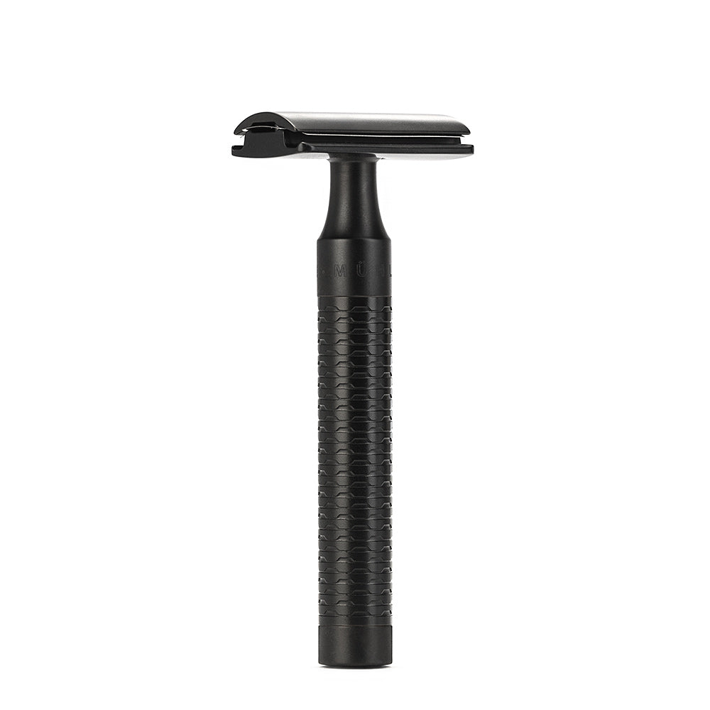 MÜHLE ROCCA Jet Black Stainless Steel Safety Razor