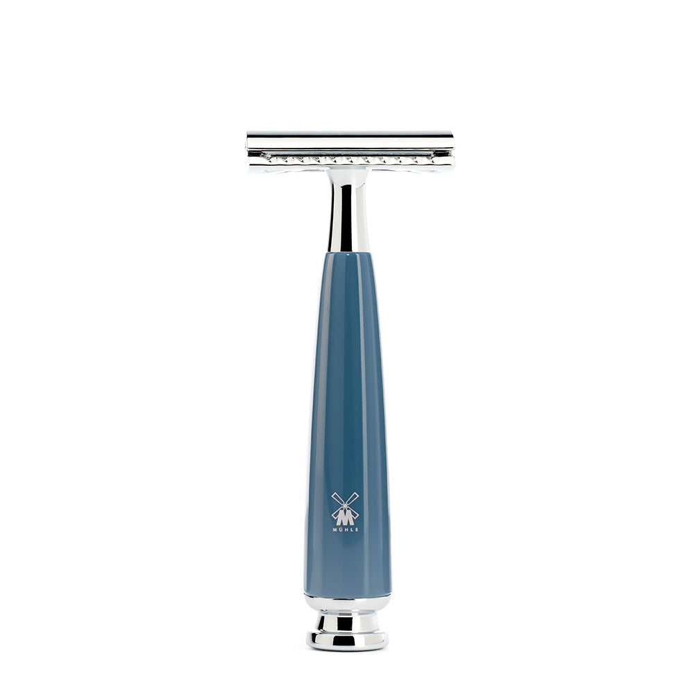 MUHLE RYTMO Safety Razor in Petrol Blue