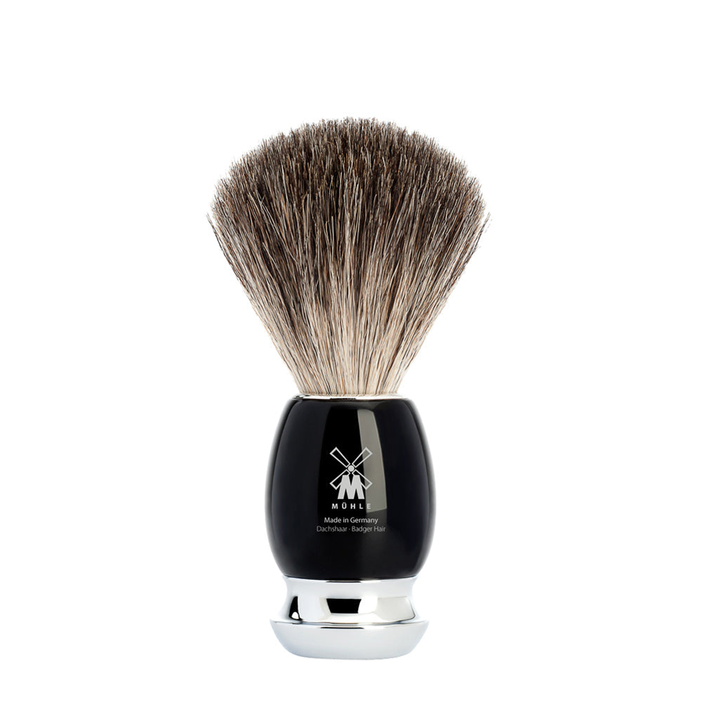 MUHLE VIVO Pure badger Shaving Brush in Black