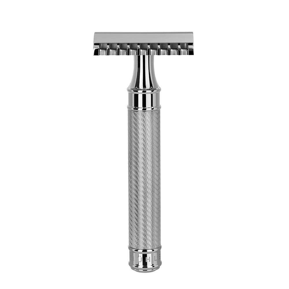 MUHLE TRADITIONAL GRANDE Stainless Steel Open Comb Safety Razor