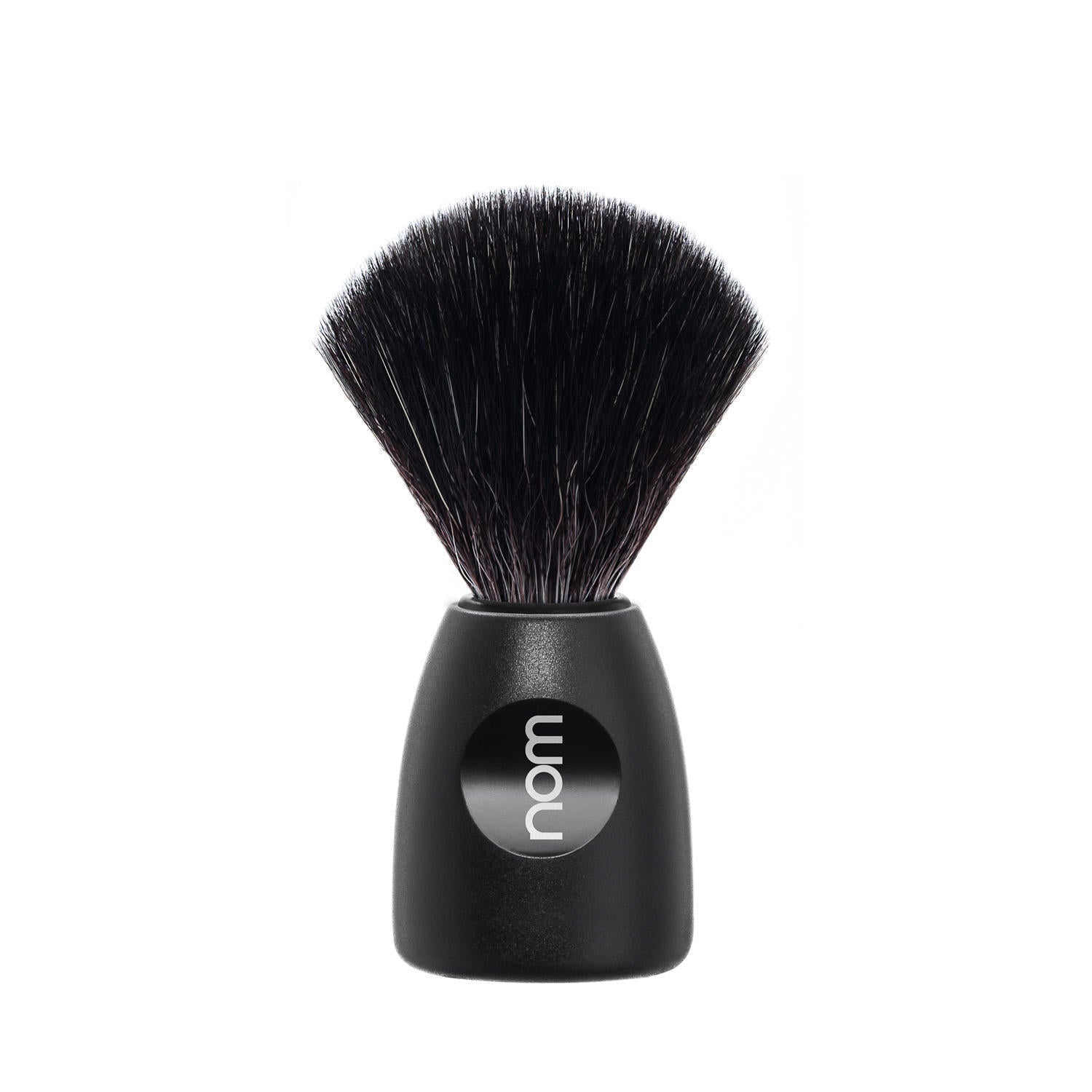 nom LASSE Vegan Fibre Shaving Brush in Black