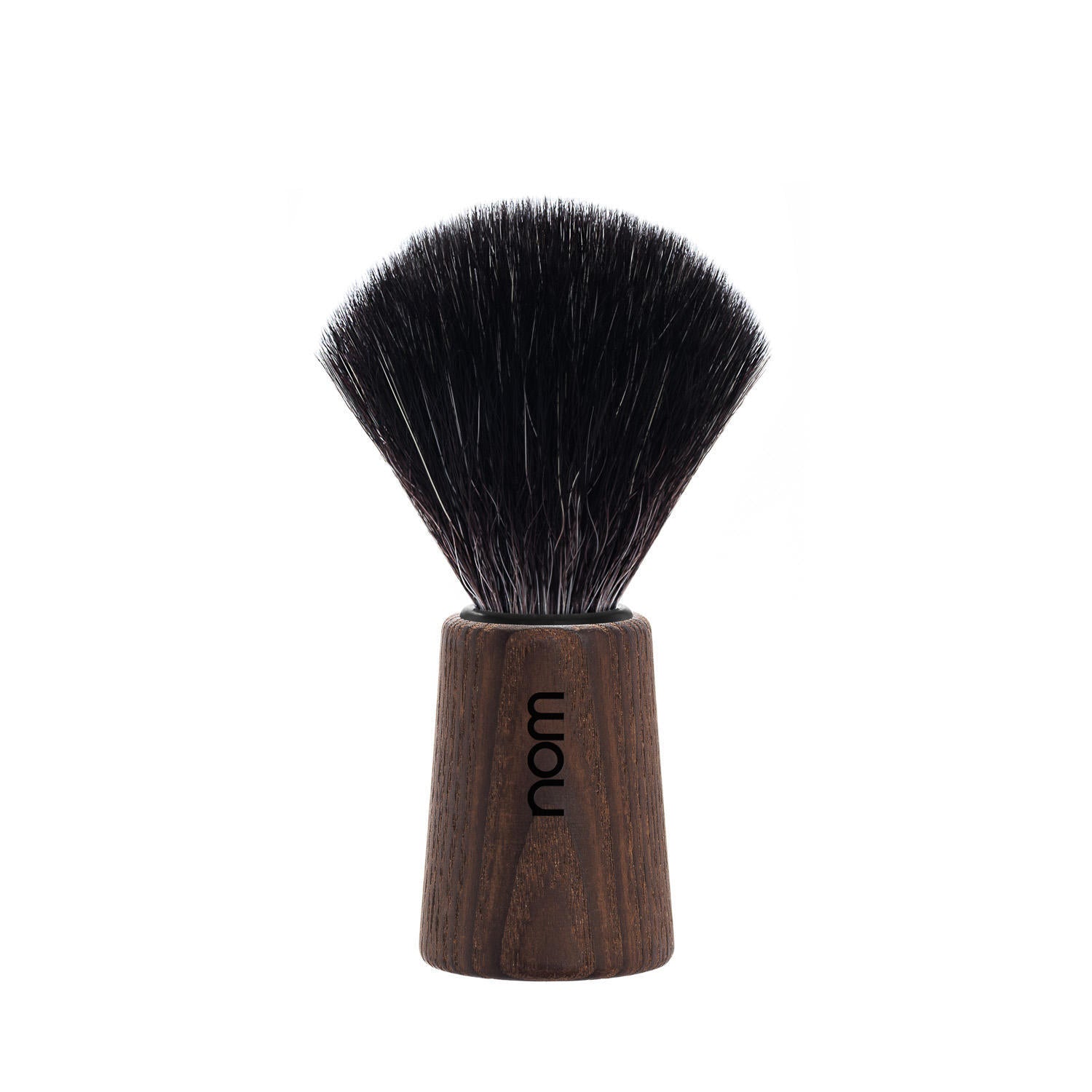 nom THEO Vegan Fibre Shaving Brush in Dark Ash
