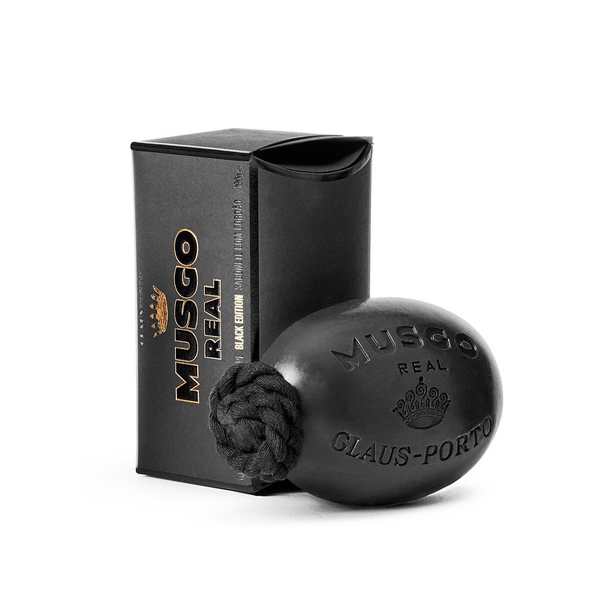 Musgo Real Black Edition Soap on a Rope (190g)