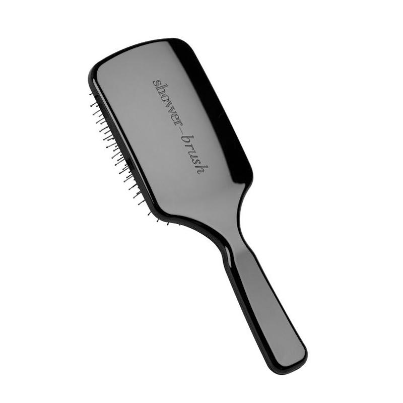 ACCA KAPPA Shower Paddle Brush with Soft Nylon Pins and Resin Tip